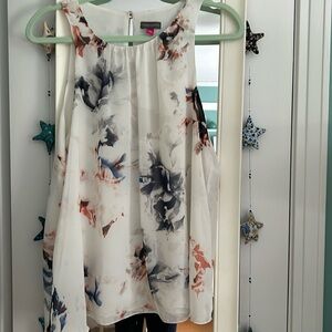 Vince Camuto lined blouse Size M